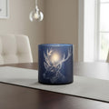 Large Blue Candle Holder | Stag