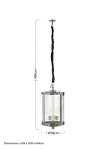 Large Glass Pendant Light | Calina