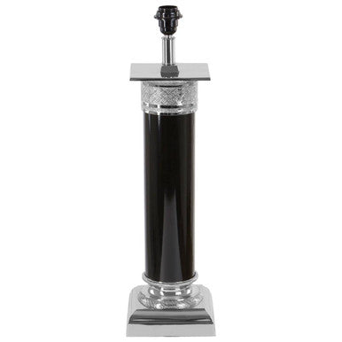 Black and Silver Table Lamp | Camron