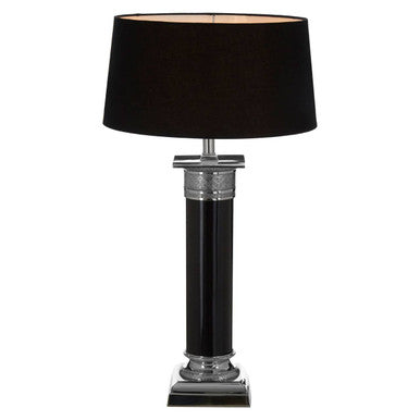 Black and Silver Table Lamp | Camron