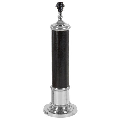 Black Leather Table Lamp | Canon
