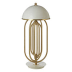 Metropolis Table Lamp with White shade
