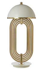Metropolis Table Lamp with White shade