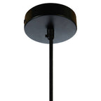 Large Pendant Light in Black and Copper | Argo