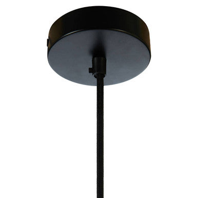Large Pendant Light in Black and Copper | Argo