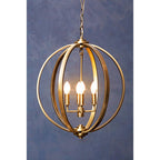 Antique Brass Pendant Light | Censer