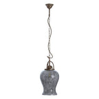 Terina Antique Silver Finish Pendant Light.