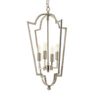 Nickel Plated Tapered Chandelier | Venice