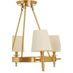 Copper Finish 6 Arm Chandelier | Zina