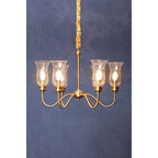 6 Arm Gold Ceiling Light | Zissi