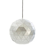 Small Silver Finish Pendant Light | Mateo