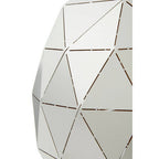 Small Silver Finish Pendant Light | Mateo