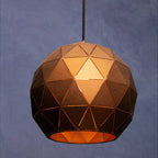 Medium Coffee Finish Pendant Light | Mateo
