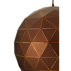 Medium Coffee Finish Pendant Light | Mateo