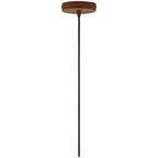 Medium Coffee Finish Pendant Light | Mateo