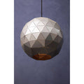 Medium Silver Finish Pendant Light | Mateo