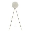 White Finish Floor Lamp | Mateo