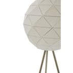 White Finish Floor Lamp | Mateo