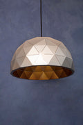 Small Silver Dome Pendant Light | Mateo