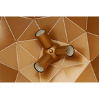 Large Black and Copper Dome Pendant Light | Mateo