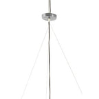 Cream Leather Ceiling Light | Hestina