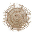 Small Woven Rattan Wall Light | Hestina
