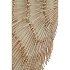 Medium Woven Rattan Wall Light | Hestina