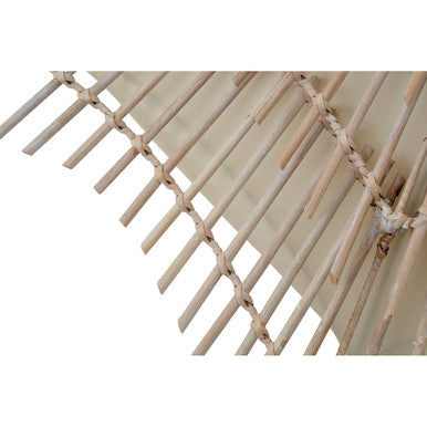 Medium Woven Rattan Wall Light | Hestina