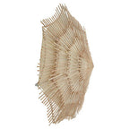 Large Rattan Woven Wall Light | Hestina