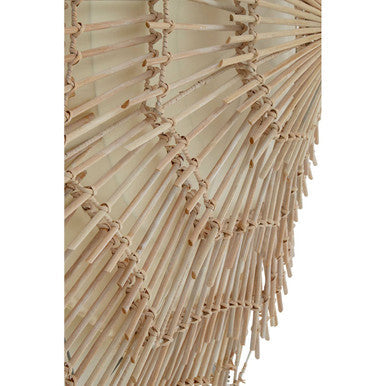 Large Rattan Woven Wall Light | Hestina