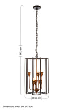 6 Bulb Pendant Light | Allas
