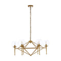 6 Bulb Geo Pendant Light | Abira