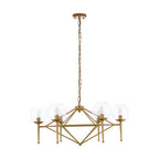 6 Bulb Geo Pendant Light | Abira