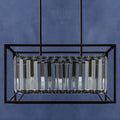 4 Bulb Dark Brown Ceiling Light | Akiko