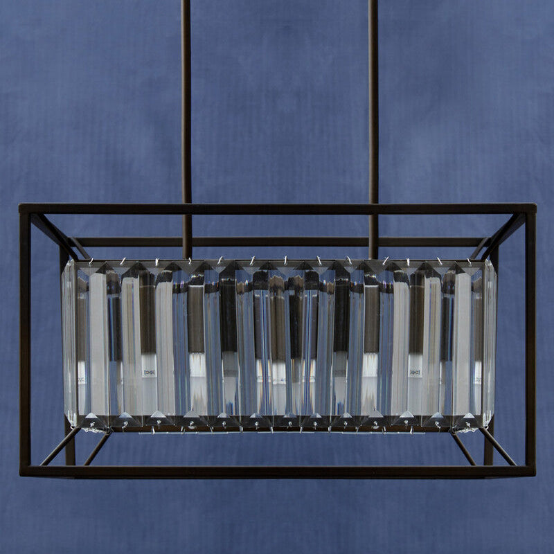 4 Bulb Dark Brown Ceiling Light | Akiko
