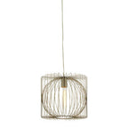 Silver Finish Pendant Light | Aselo