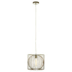 Silver Finish Pendant Light | Aselo