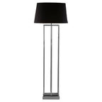 Nickel Finish Rectangular Floor Lamp | Skye