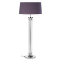 Tall Acrylic and Tubular Base Floor Lamp | Skye