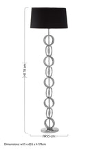 Floor Lamp with Multi Ring Base | Skye