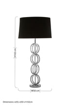 Table Lamp with Multi Ring Base | Skye
