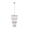 3 Tier Nickel Finish Chandelier | Salasco