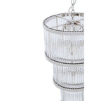3 Tier Nickel Finish Chandelier | Salasco
