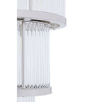3 Tier Nickel Finish Chandelier | Salasco