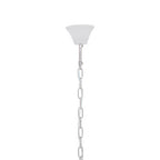 2 Tier Nickel Finish Glass Chandelier | Salasco