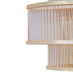 3 Tier Glass Wall Light with Warm Metallic Iron Frame | Salasco