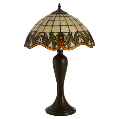 Tiffany Umbrella Shade Table Lamp | Wisteria