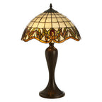Tiffany Umbrella Shade Table Lamp | Wisteria
