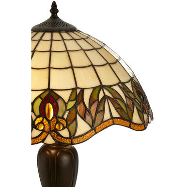 Tiffany Umbrella Shade Table Lamp | Wisteria