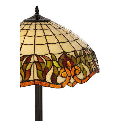 Tiffany Umbrella Shade Floor Lamp | Wisteria